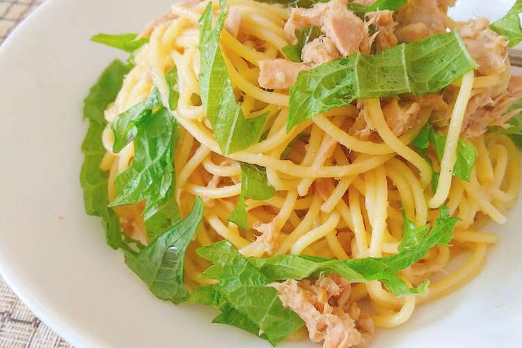 龍愛 ツナと大葉のあっさりパスタ レシピ 作り方 By 龍愛recipe クックパッド 簡単おいしいみんなのレシピが352万品