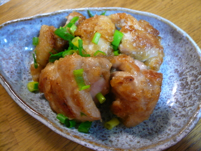食べ過ぎ注意☆鶏肉のねぎマヨポン炒めの写真