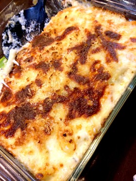 低カロリー!豆腐のホワイトグラタン