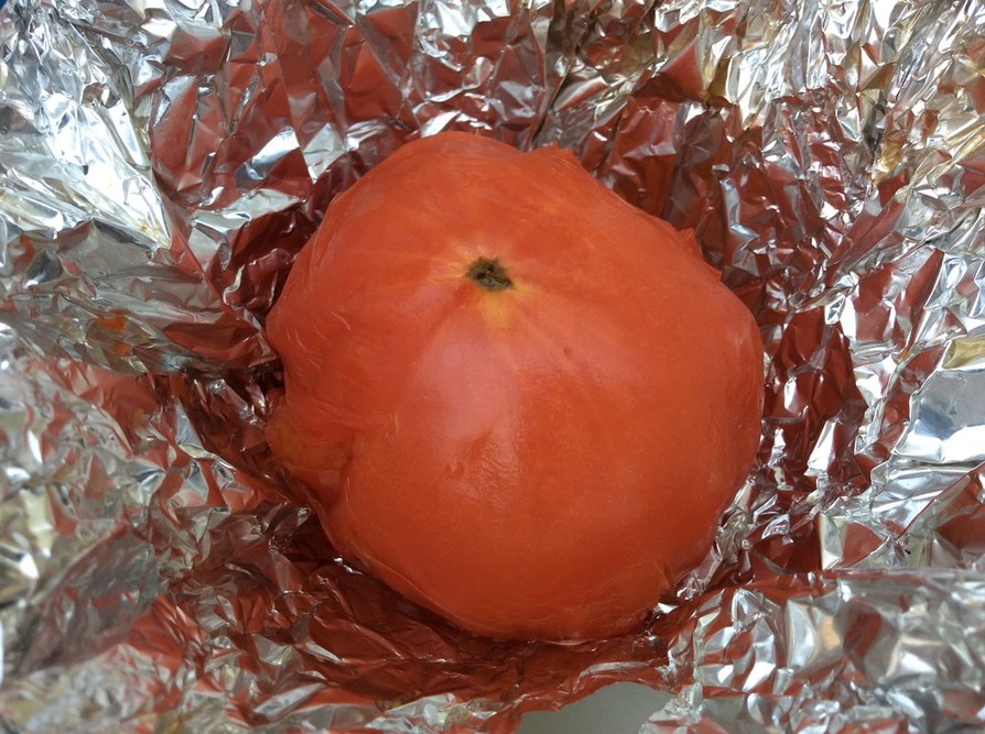BBQまるまるトマトホイル焼きの画像
