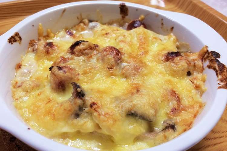 牛乳だけ じゃがいもとエリンギのグラタン レシピ 作り方 By 菊池絢乃 クックパッド