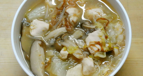 簡単☆鶏ささみと白菜きのこの和風塩スープ by 331ミミイ 【クックパッド】 簡単おいしいみんなのレシピが353万品