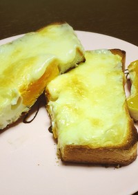 エッグinチーズトースト♡カンタン朝食