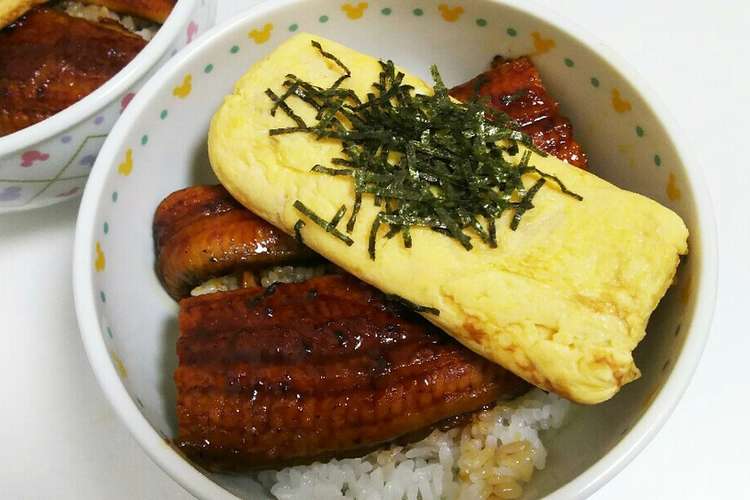きんし丼 だし巻き玉子うなぎどんぶり レシピ 作り方 By Pokoぽん 彡 クックパッド 簡単おいしいみんなのレシピが377万品