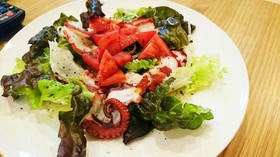 タコカルパッチョ『お洒落で美味しい』