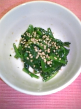 美味しい♥簡単♥ほうれん草ナムル♥