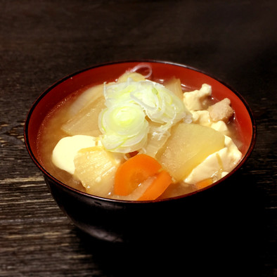 北海道空知の郷土料理「空知汁」の写真