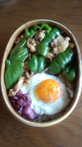 5分で♪男子満足焼肉丼弁当