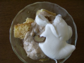 栗 de ケーキ