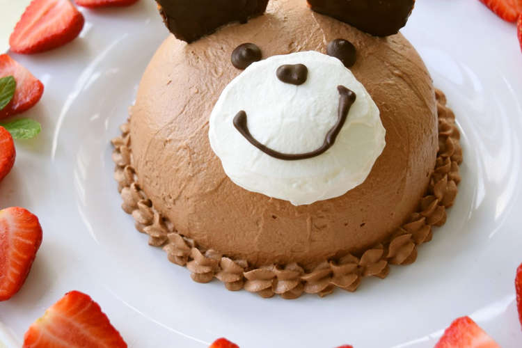 子供の日やお誕生日に くまさんケーキ レシピ 作り方 By Ukulele大好き クックパッド 簡単おいしいみんなのレシピが367万品