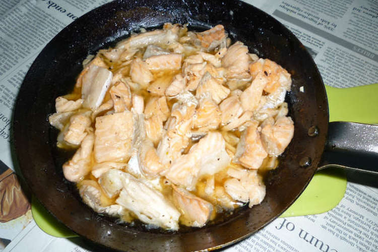 アトランティックサーモンのアラの焼き鮭２ レシピ 作り方 By Aranjuez5 クックパッド 簡単おいしいみんなのレシピが360万品