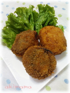 サクッと美味♪しいたけの肉詰めフライ