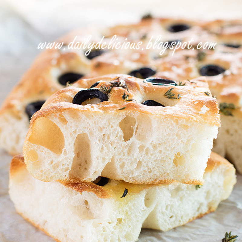 ハーブオイルフォカッチャ レシピ・作り方