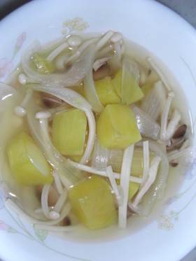 簡単!サツマイモたっぷりスープ