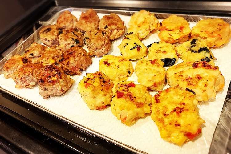 離乳食後期 ズボラ簡単複数ハンバーグ レシピ 作り方 By Yuzumin クックパッド 簡単おいしいみんなのレシピが360万品