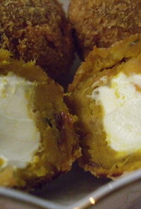南瓜とさつま芋のクリームチーズコロッケ