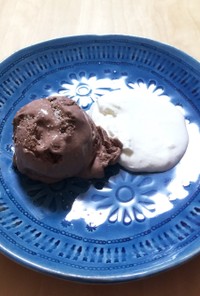 糖質制限★滑らかチョコレートアイス