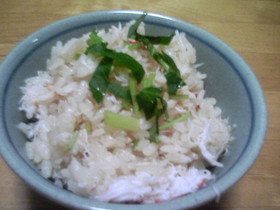 かにご飯