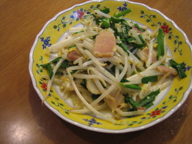 簡単安い!もやしの炒め物