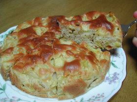 混ぜるだけ!信州のりんごケーキ