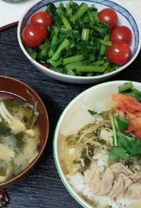 筍豚丼（血管ダイエット1109）