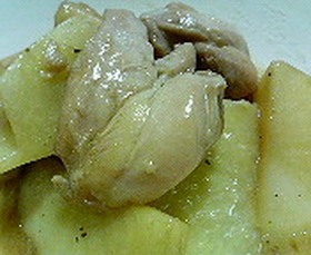 hina的♪鶏にんにくじゃが玉炒め