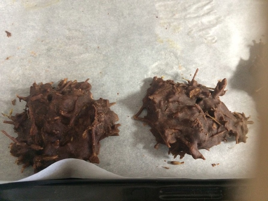 ミミナグサのチョコクッキーの画像