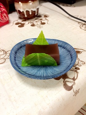 簡単で美味しい水ようかん