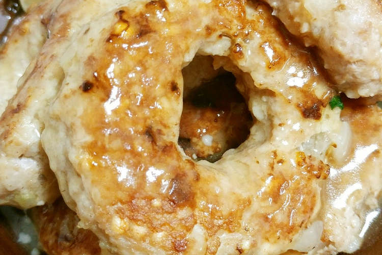 巨大 つくねドーナツ レシピ 作り方 By ひづしいか クックパッド 簡単おいしいみんなのレシピが366万品