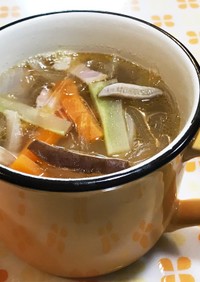 簡単☆春雨と野菜の中華スープ