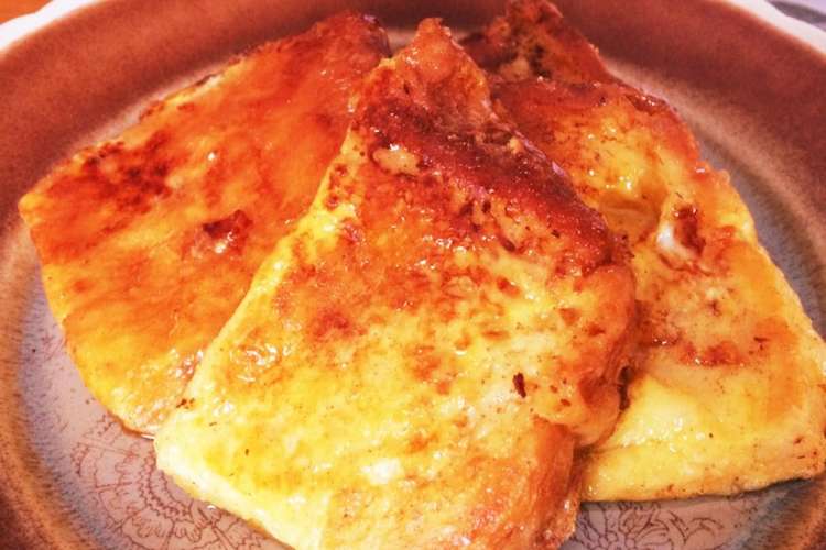 パンケーキみたいな簡単 フレンチトースト レシピ 作り方 By ミセスオリーブ クックパッド