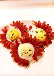 みんなが作ってる うずらの卵 花のレシピ クックパッド 簡単おいしいみんなのレシピが370万品