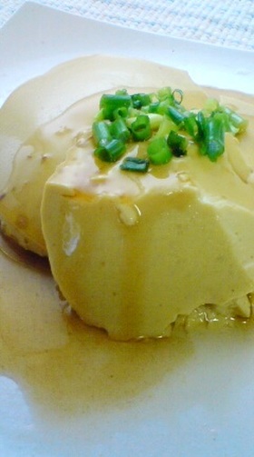 どんぶりで作る★豆乳deたまご豆腐★