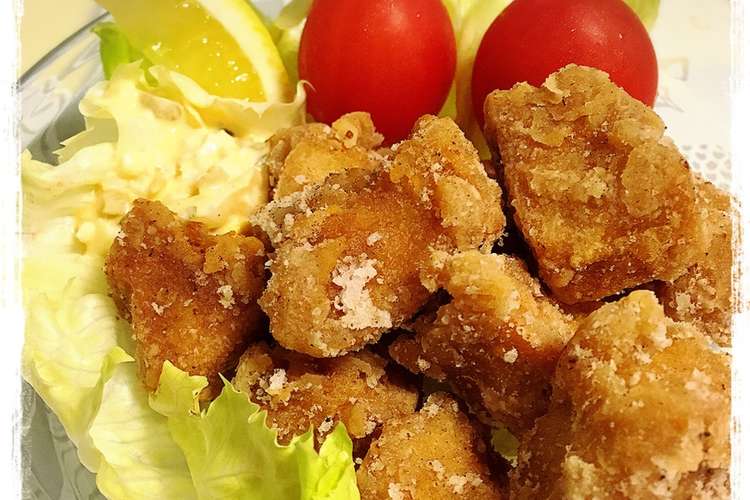 ダイエットに最適 高野豆腐の唐揚げず レシピ 作り方 By Moca2104 クックパッド 簡単おいしいみんなのレシピが360万品