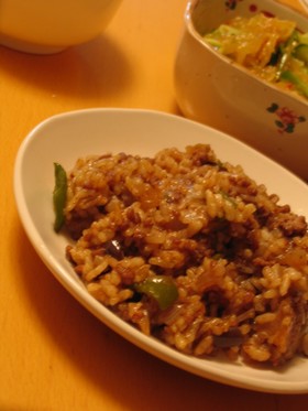 ジャージャーカレーご飯