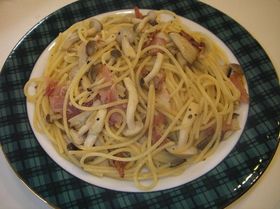 きのこの和風パスタ☆バターしょうゆ味♪