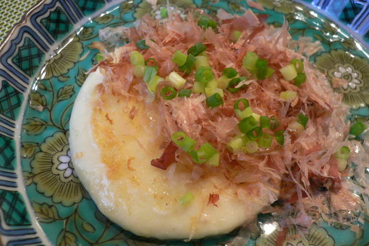 焼きモツァレラ 醤油おかかチーズおつまみ レシピ 作り方 By じろじろ クックパッド