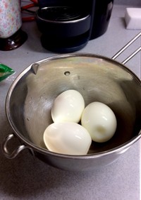 ゆで卵、簡単味玉