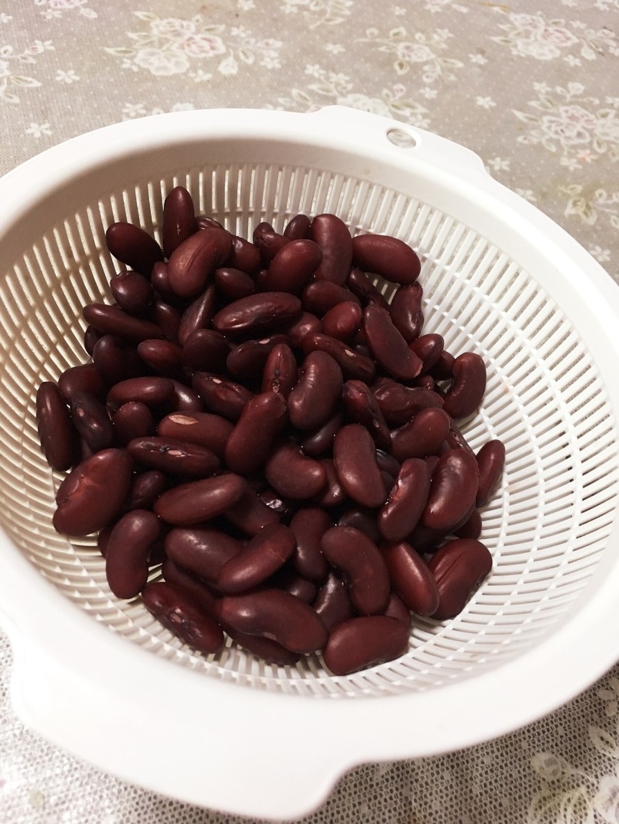 圧力鍋で、簡単煮豆の画像