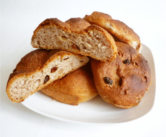 くるみとレーズンのパン・ド・カンパーニュの画像