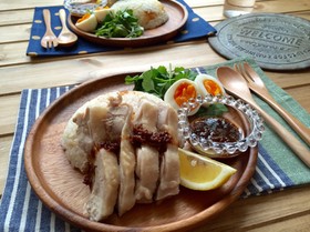 炊飯器にポンで簡単!美味しいカオマンガイ