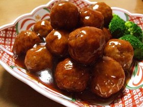 ☆ふんわり肉団子のGOODな甘酢あん☆