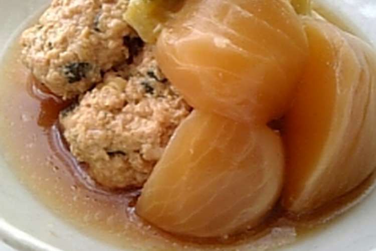 かぶと鶏のつくねで あったかこっくり煮物 レシピ 作り方 By 黒スグリ クックパッド 簡単おいしいみんなのレシピが365万品