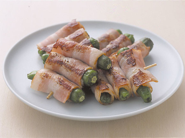 しし唐のベーコン巻き