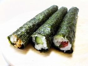 【のりまきDAYS】かんたん海苔細巻3種