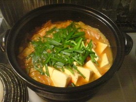 納豆が効いてる!キムチチゲ