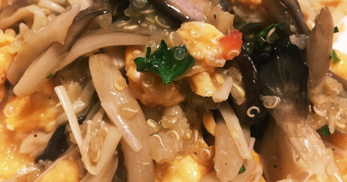 ピリッとしたキヌアサラダのレシピ