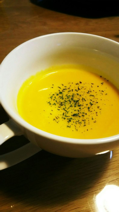 みんな大好き☆かぼちゃのスープ☆の写真