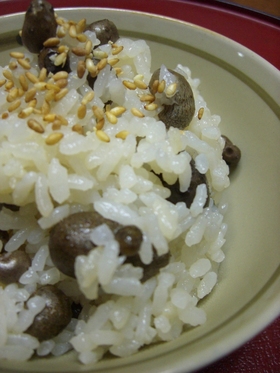 ホクホク☆ほんのり香るむかごご飯☆