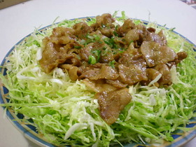 我が家の『豚のしょうが焼き』